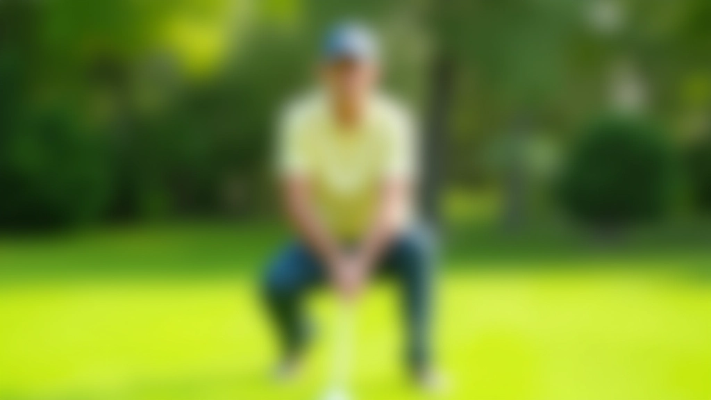 لاعب كروكيه محترف يقوم بضربة دفاعية على ملعب مشمس